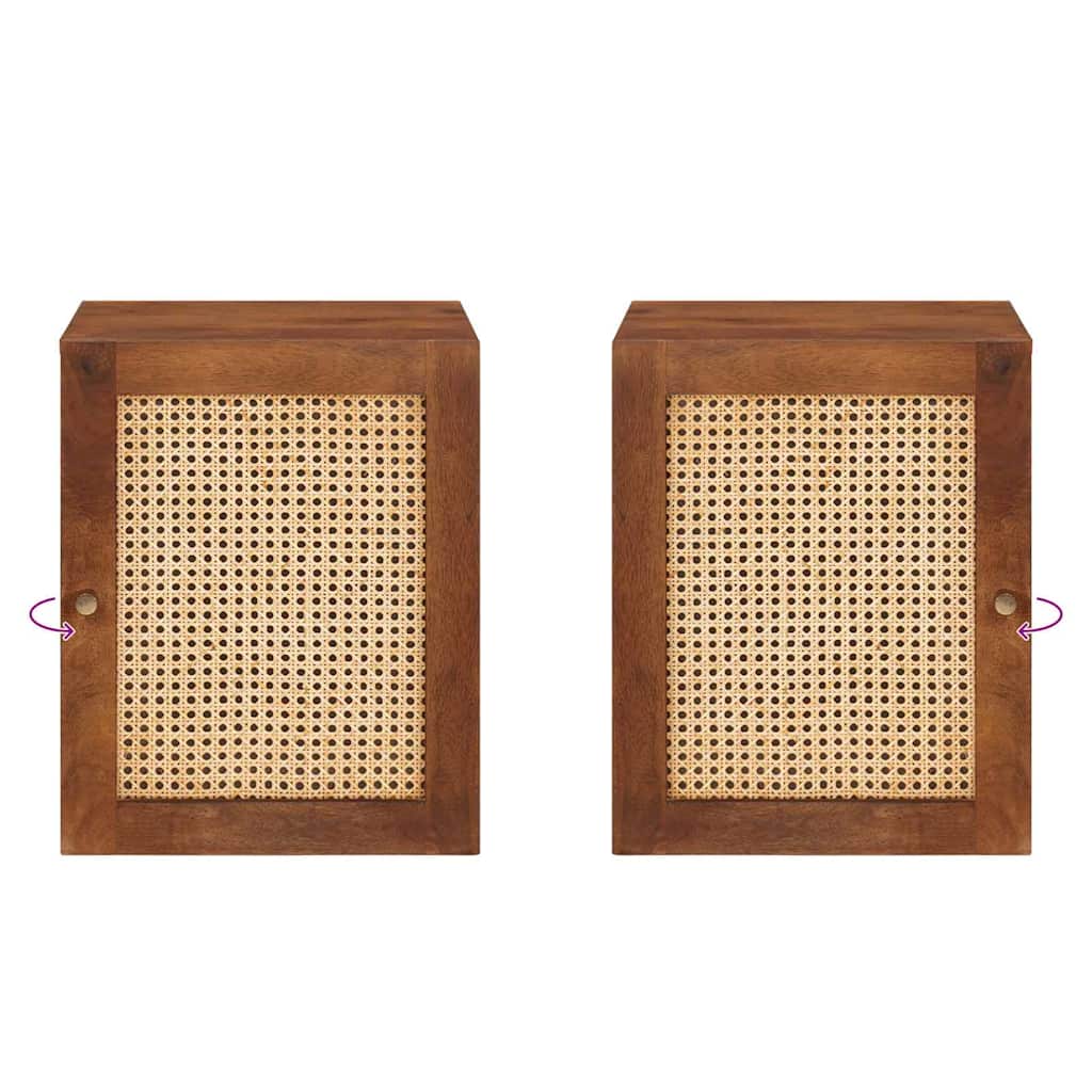 Dulap de Baie cu raft Pe perete cu ușă Maro 38 x 33.5 x 48 cm GartenMobel Dekor