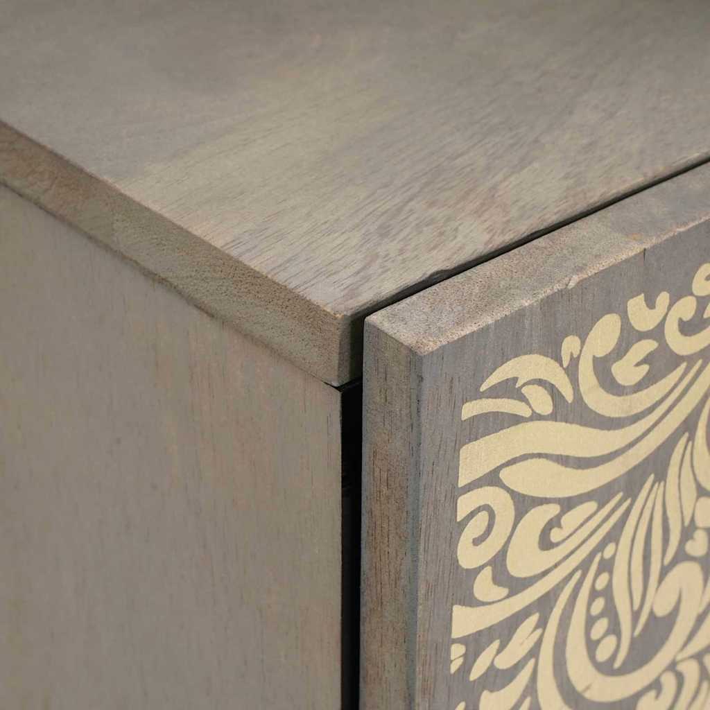 Dulap de perete pentru baie cu depozitare Gri 38 x 33 x 48 cm GartenMobel Dekor