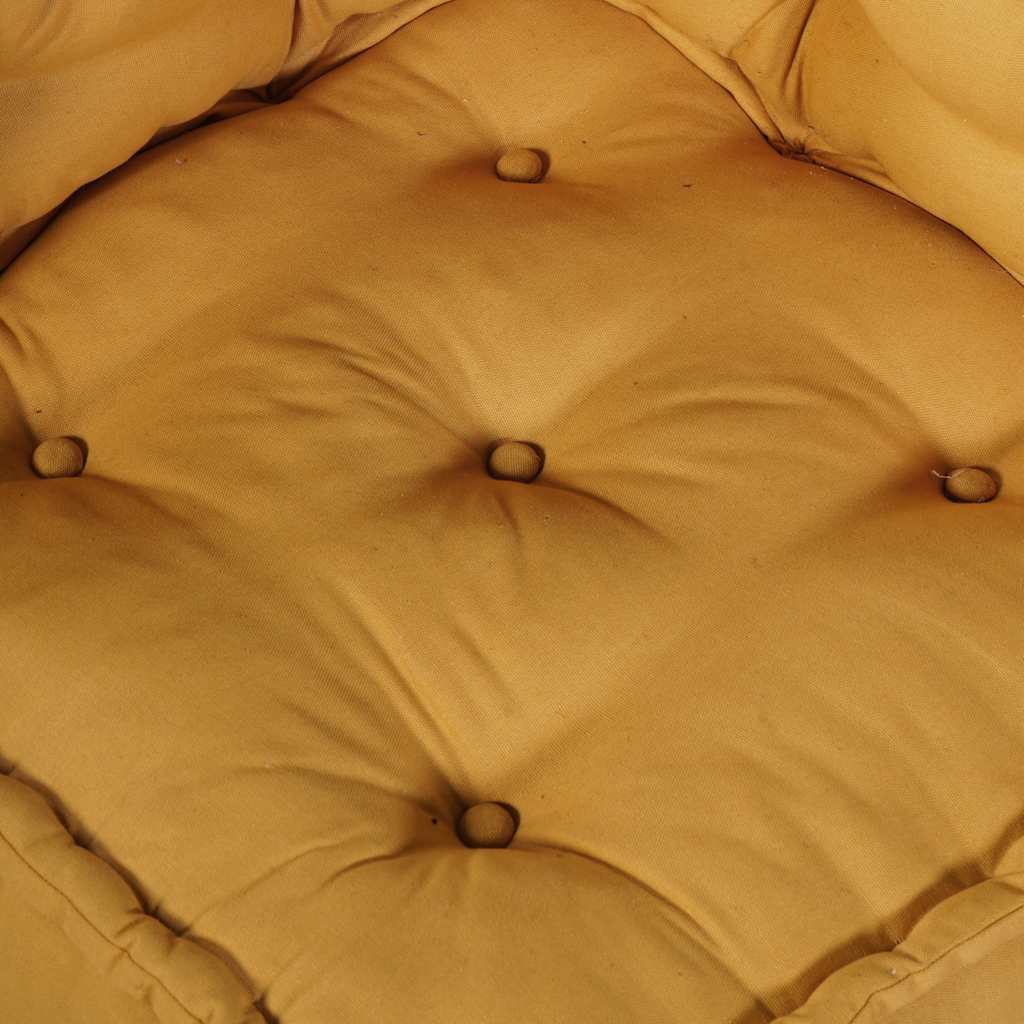 Puf modular galben 70x70x54 țesătură GartenMobel Dekor