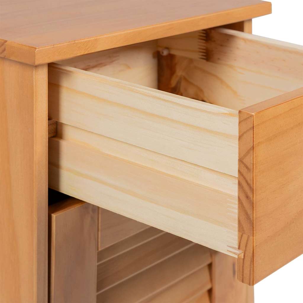 Cabina de Baie cu sertar VIGO maro miere 37.5 x 34 x 80 cm GartenMobel Dekor