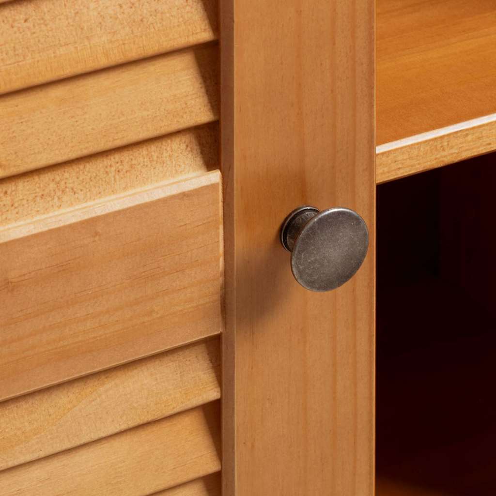 Dulap de Baie cu depozitare VIGO maro miere 67.5 x 34 x 110 cm GartenMobel Dekor