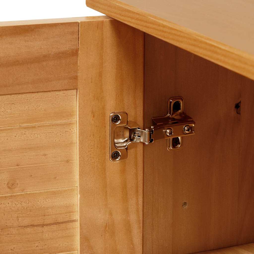 Dulap de Baie cu depozitare VIGO maro miere 67.5 x 34 x 110 cm GartenMobel Dekor