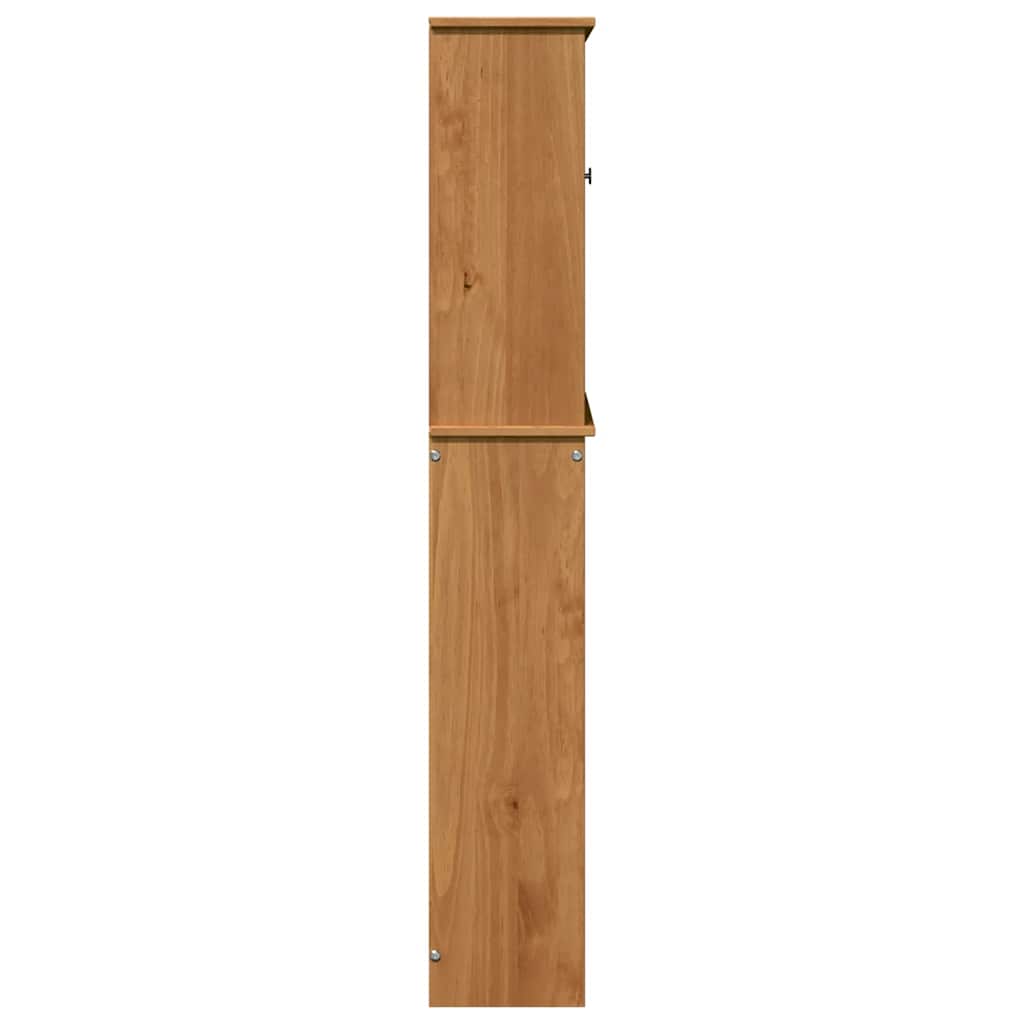 Dulap pentru toaletă cu raft VIGO maro miere 60 x 27 x 161 cm GartenMobel Dekor