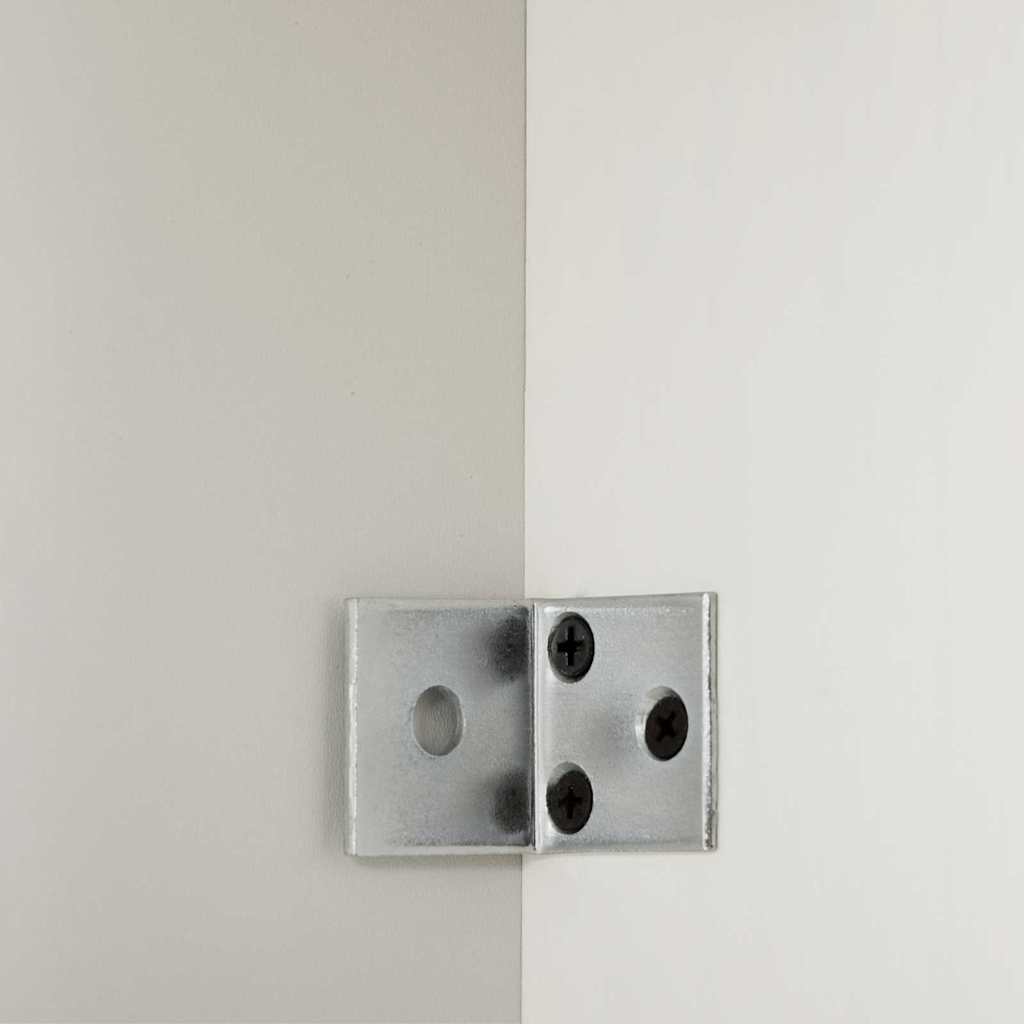 Dulap pentru toaletă cu raft cu ușă VIGO Alb 60 x 27 x 161 cm GartenMobel Dekor