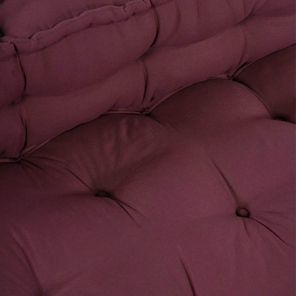 Perna pentru canapea pe palet Bordo țesătură GartenMobel Dekor