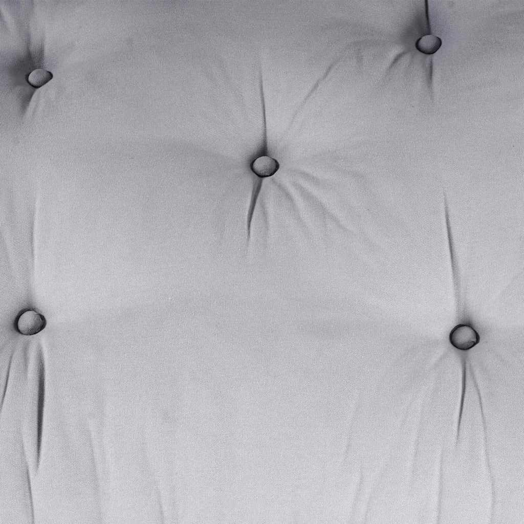 Perna pentru canapea pe palet Gri țesătură GartenMobel Dekor