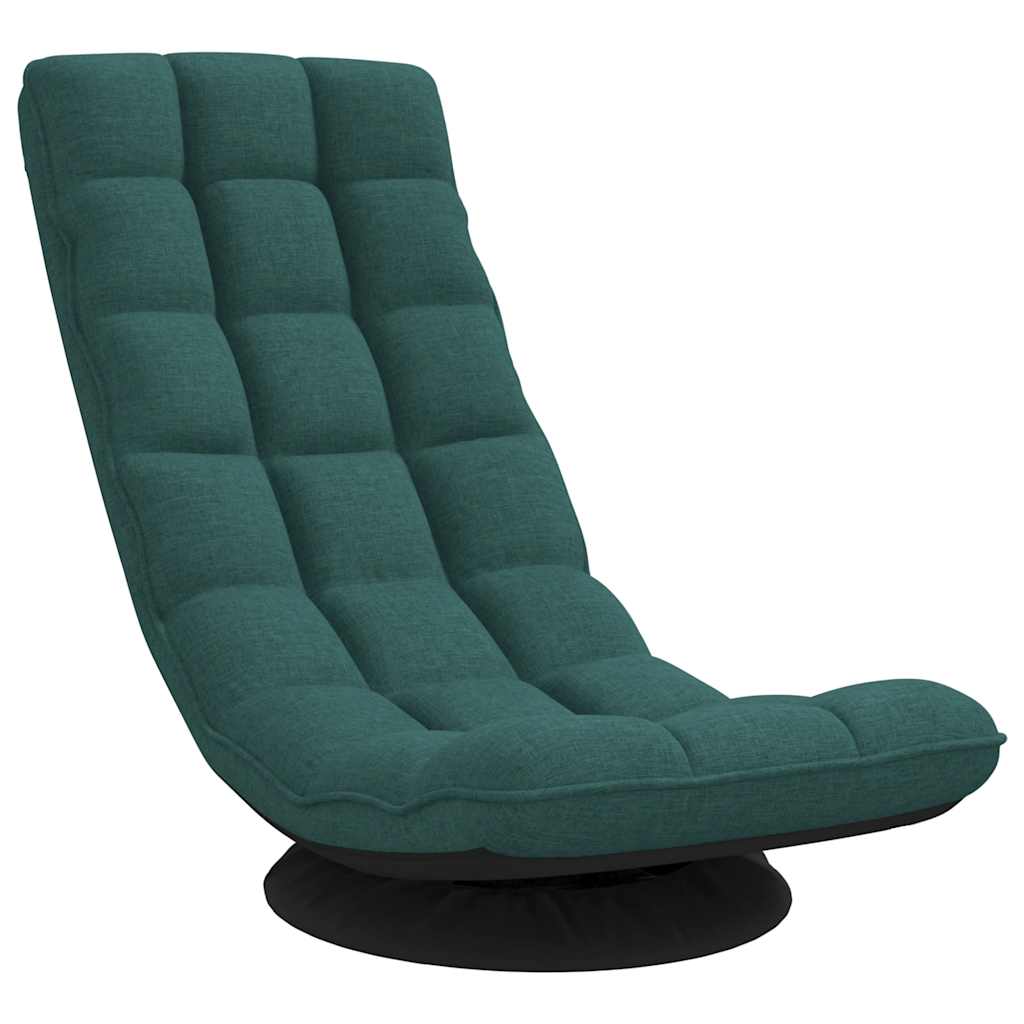 Scaun pivotant cu podea verde închis 70x51x79 cm stofa GartenMobel Dekor