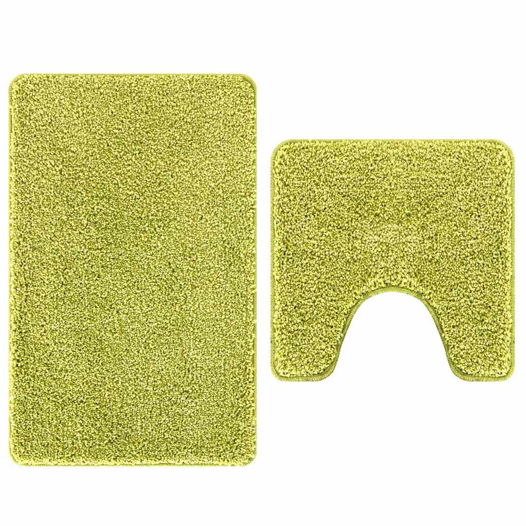 Set de mochete anti-derapante pentru baie 2 pcs Verde PP GartenMobel Dekor