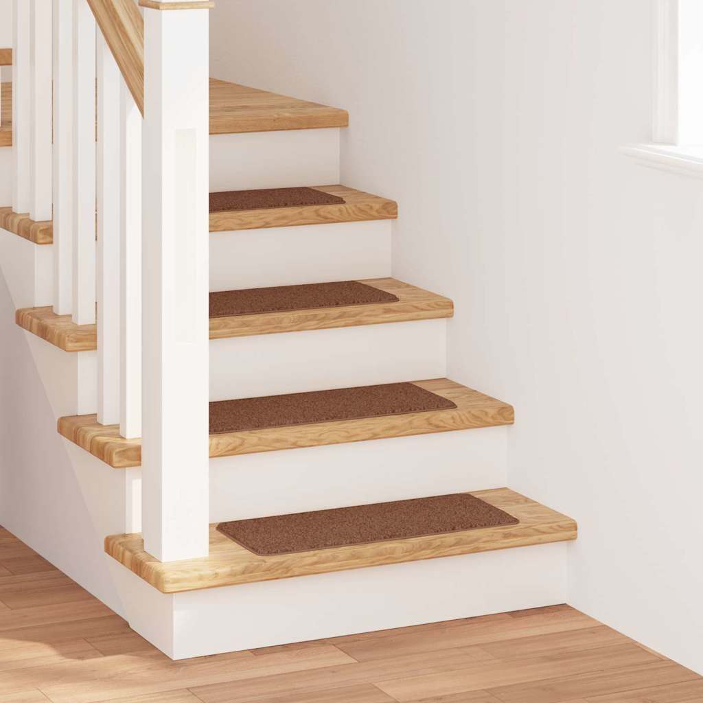 Tălpici Antiderapante pentru Trepte 15 pcs Galben 60 x 25 cm PP GartenMobel Dekor