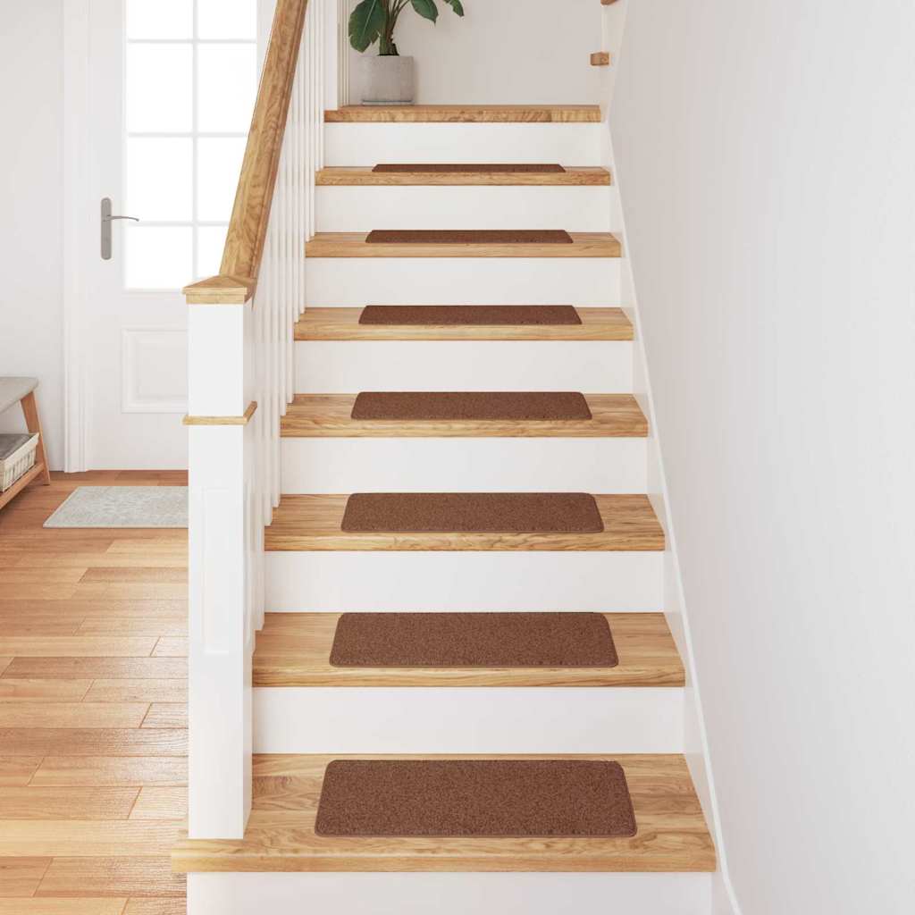 Tălpici Antiderapante pentru Trepte 15 pcs Galben 60 x 25 cm PP GartenMobel Dekor