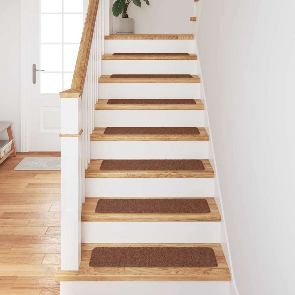 Tălpici Antiderapante pentru Trepte 15 pcs Galben 75 x 20 cm PP GartenMobel Dekor