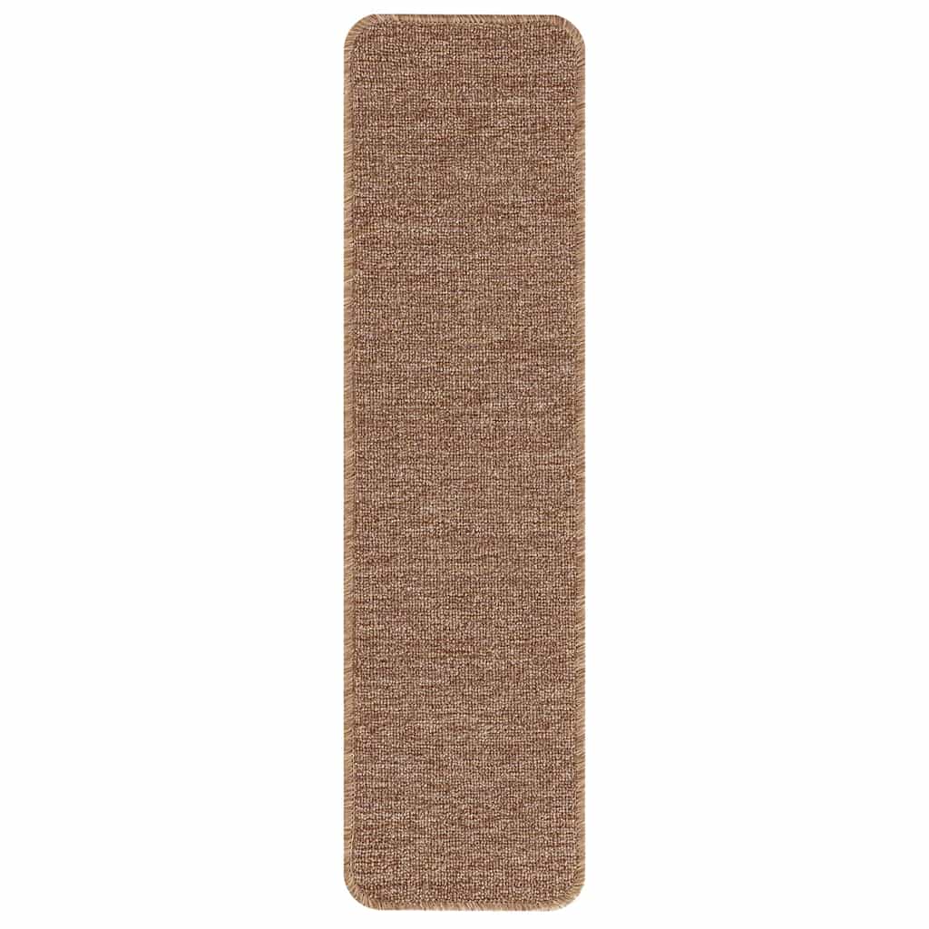 Tălpici Antiderapante pentru Trepte 15 pcs Galben 75 x 20 cm PP GartenMobel Dekor