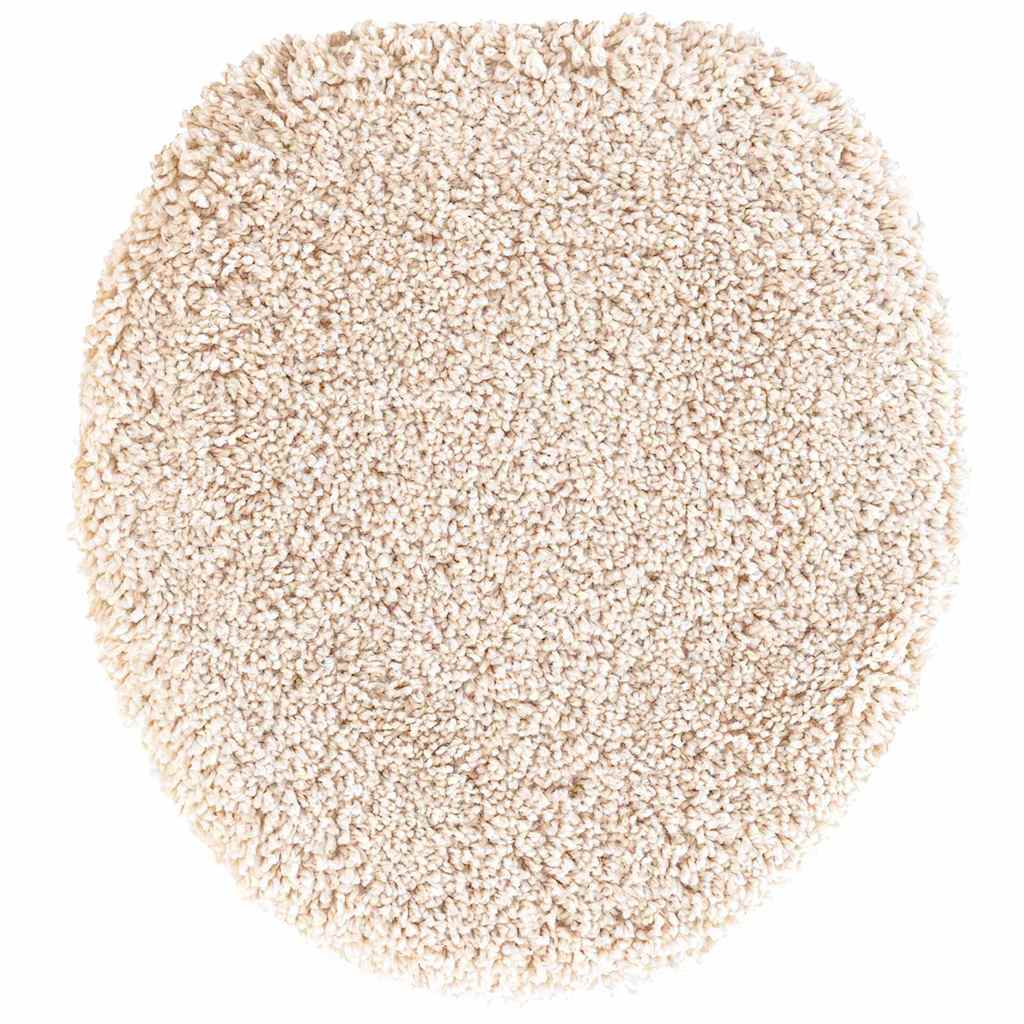 Set de mochete anti-derapante pentru baie 3 pcs Crem 50 x 50 cm GartenMobel Dekor