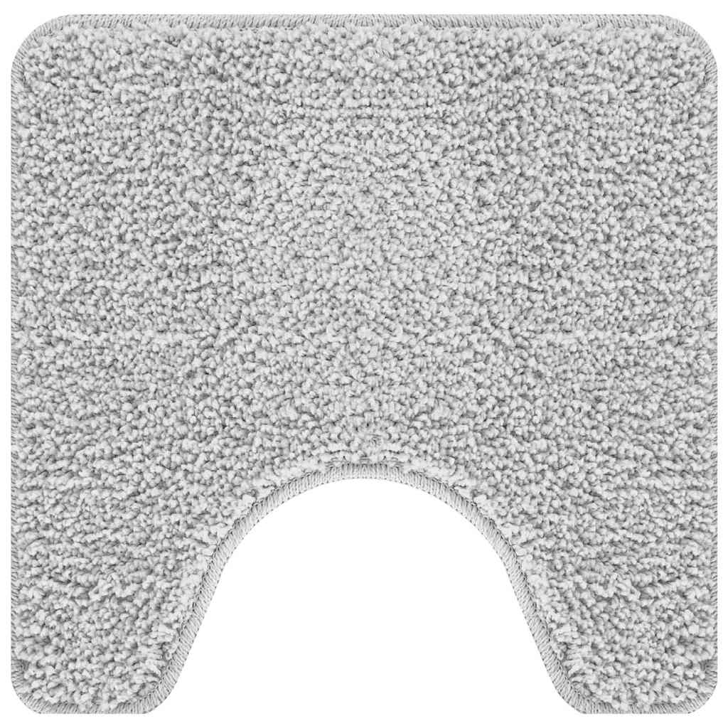 Set de mochete anti-derapante pentru baie 3 pcs Gri 50 x 50 cm GartenMobel Dekor