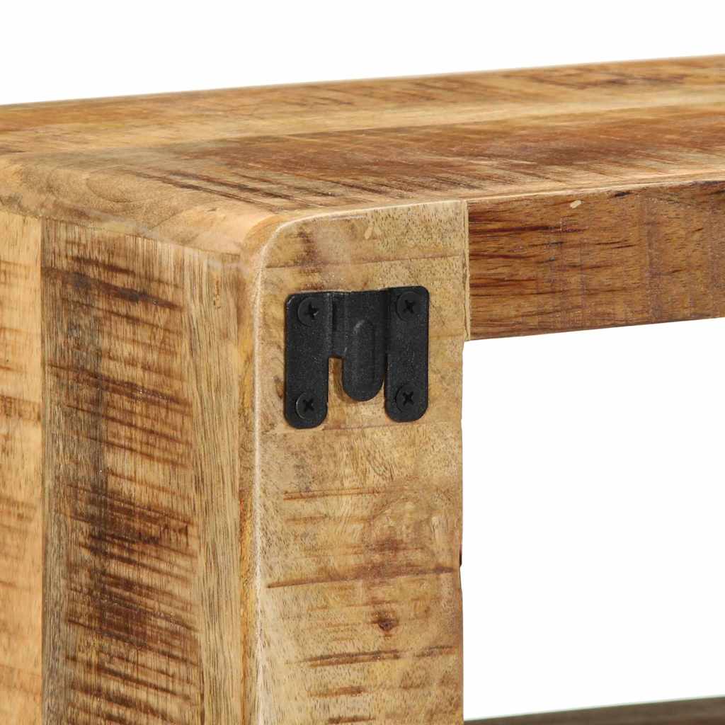 Cabinet TV cu raft Maro 60 x 30 x 25 cm Lemn masiv de mango GartenMobel Dekor