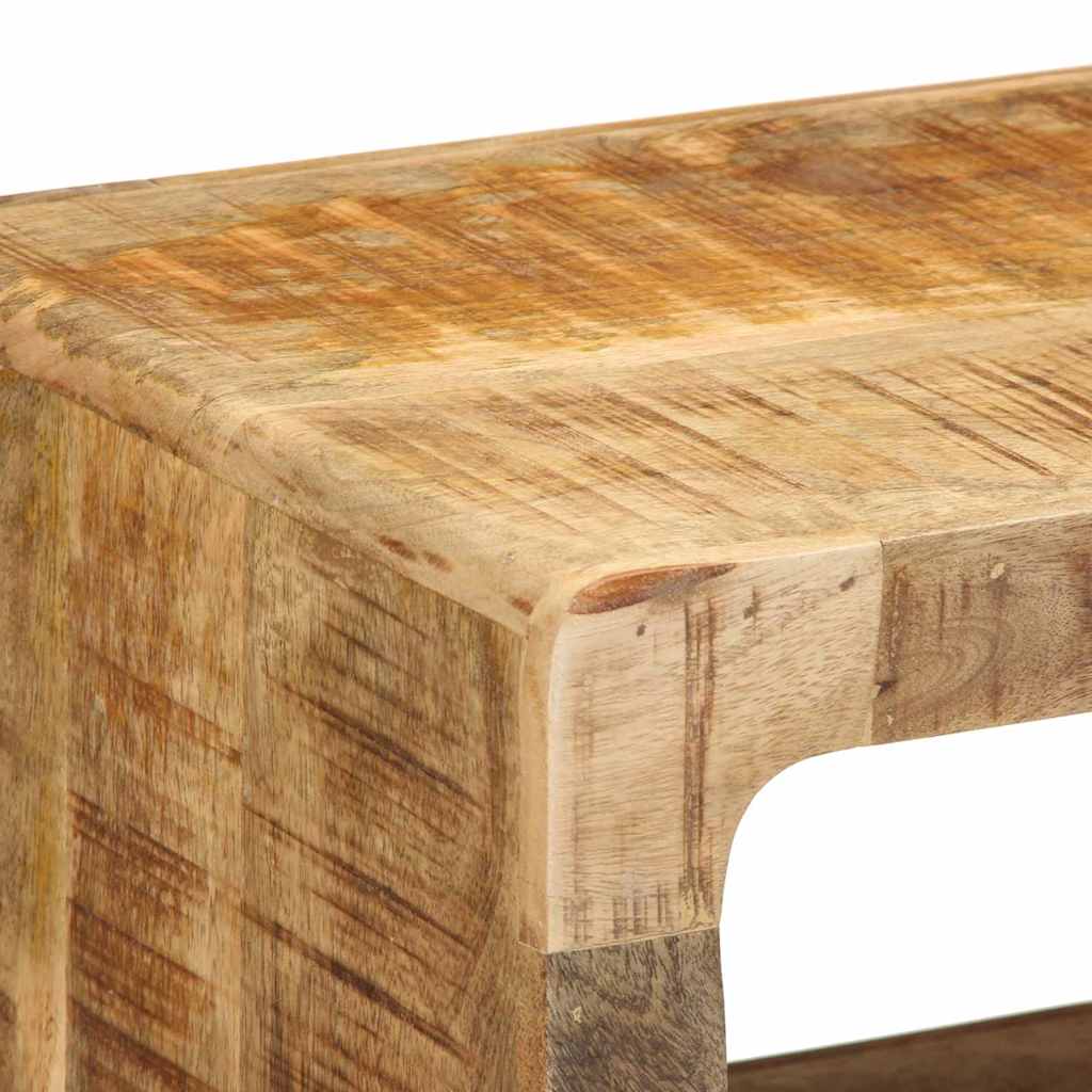 Cabinet TV cu raft Maro 60 x 30 x 25 cm Lemn masiv de mango GartenMobel Dekor