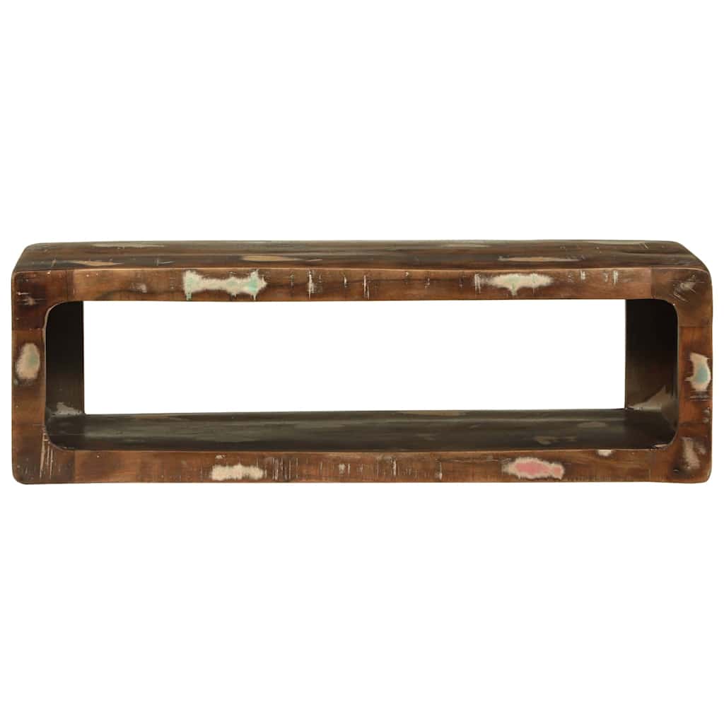 Cabinet TV cu raft Multicolour Lemn masiv recuperat GartenMobel Dekor