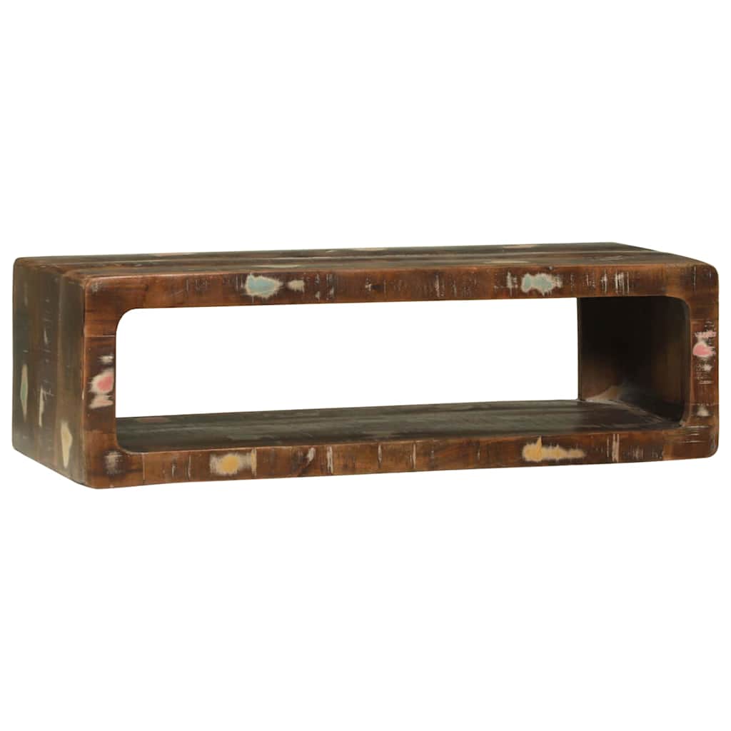 Cabinet TV cu raft Multicolour Lemn masiv recuperat GartenMobel Dekor