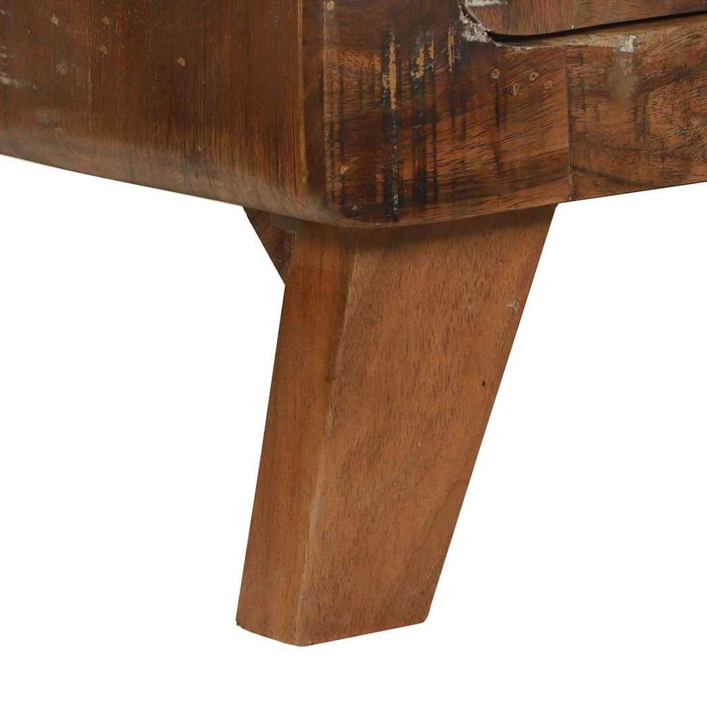 Masă de cafea Multicolour 80 x 54 x 45 cm Lemn masiv reciclat GartenMobel Dekor