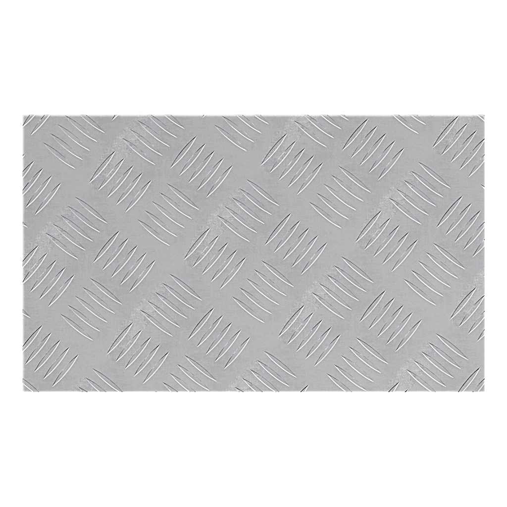 Plăci cu tablouri 4 pcs Argintiu 50 x 30 cm Aluminiu GartenMobel Dekor