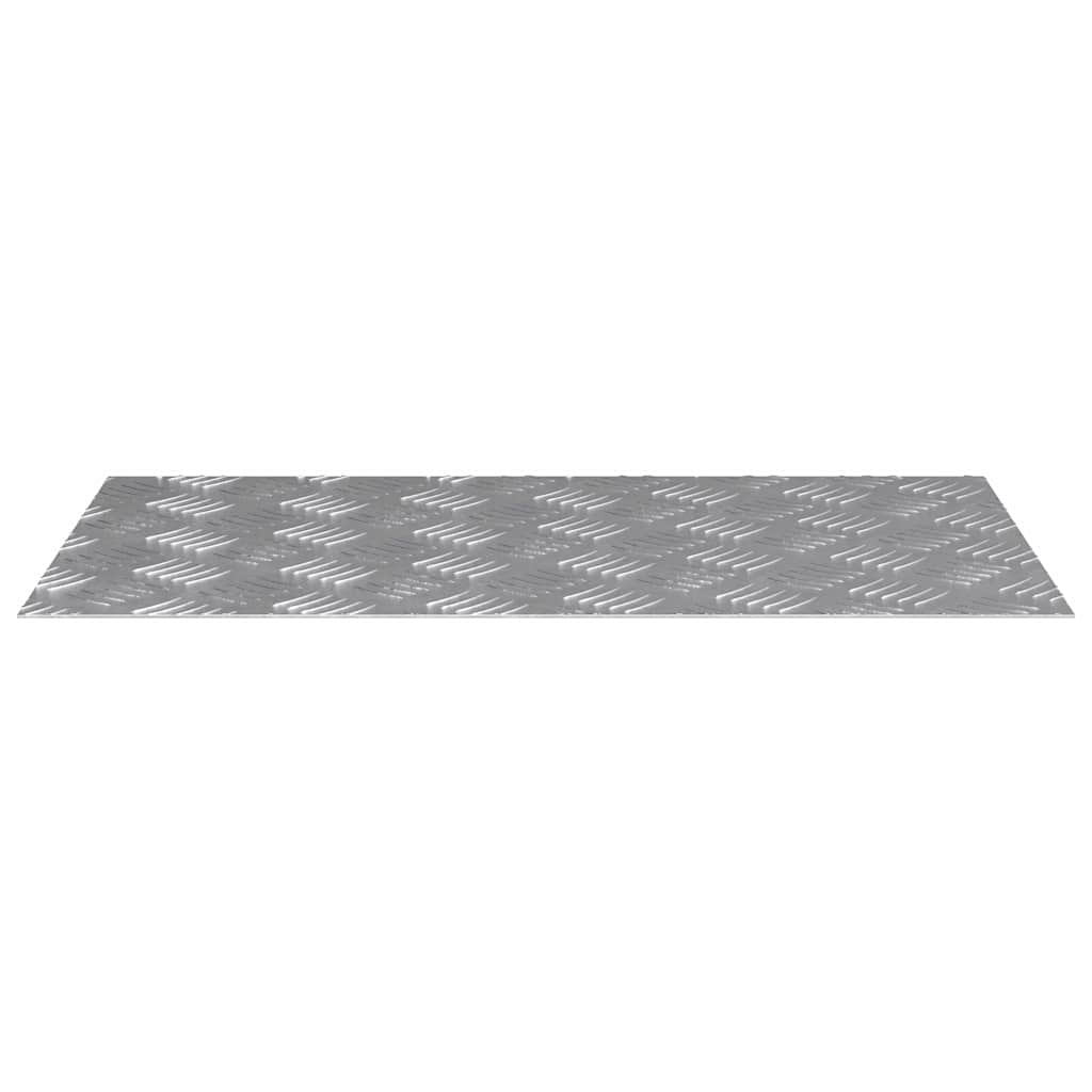 Plăci cu tablouri 4 pcs Argintiu 70 x 40 cm Aluminiu GartenMobel Dekor