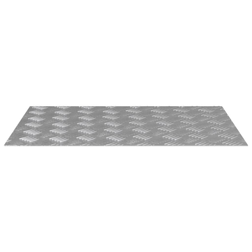 Plăci cu tablouri 4 pcs Argintiu 70 x 50 cm Aluminiu GartenMobel Dekor