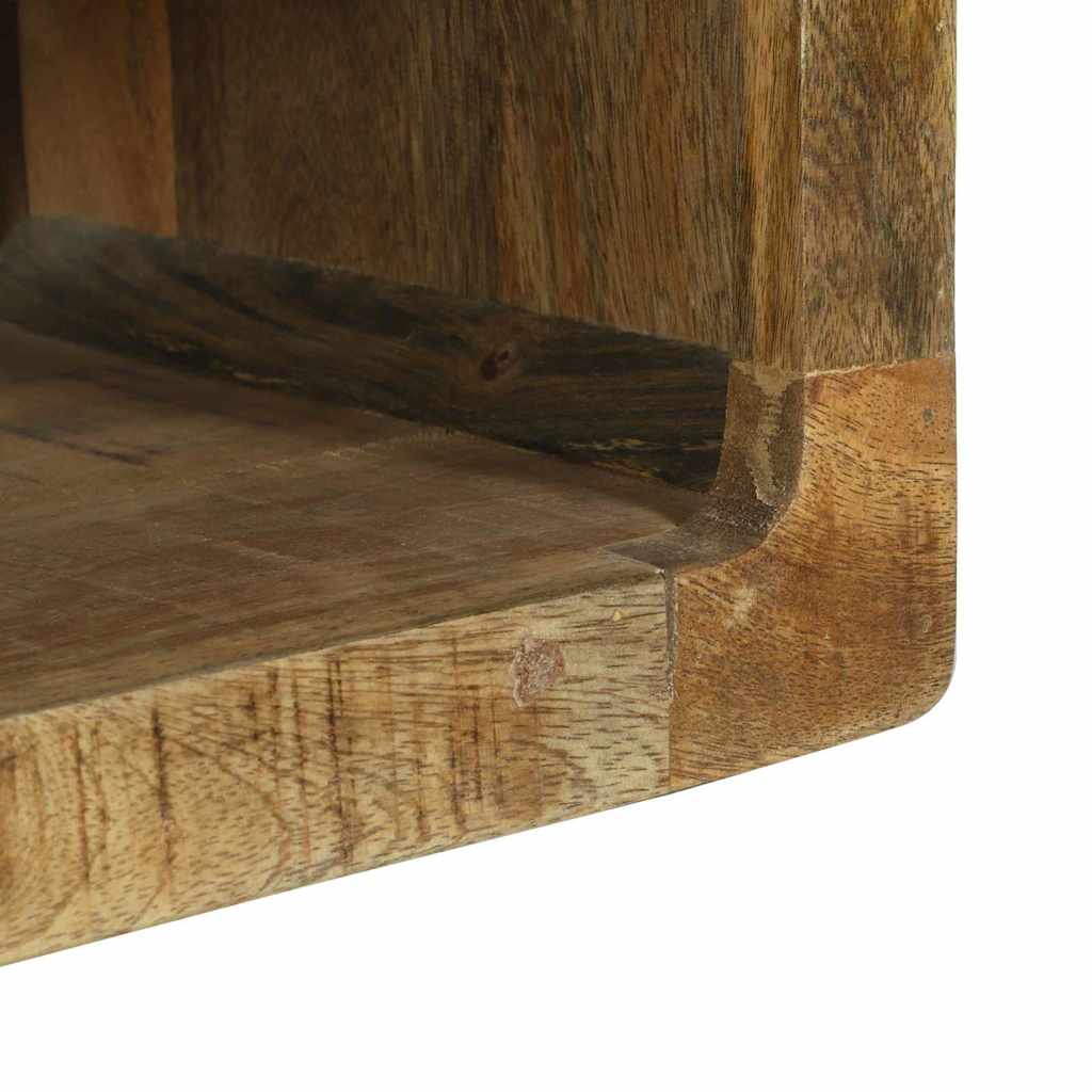 Set de Dulap TV 3 pcs Maro 100 x 30 x 32 cm Lemn masiv de mango GartenMobel Dekor