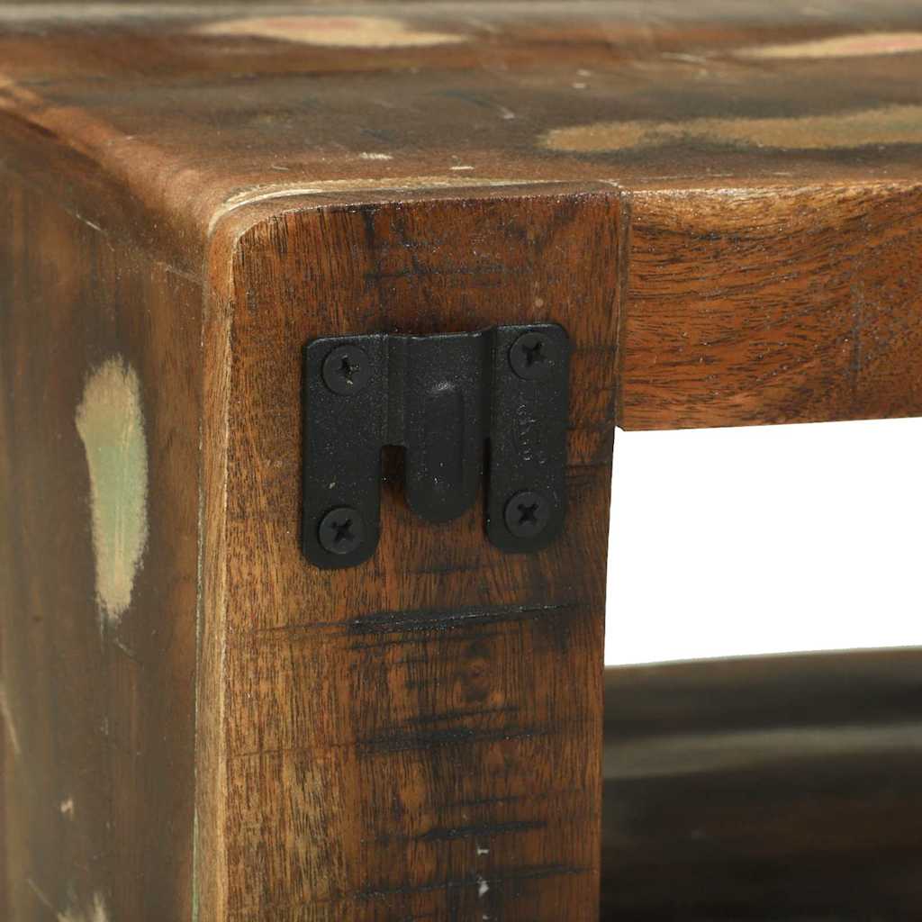 Set de Dulap TV cu raft 3 pcs Multicolour Lemn masiv recuperat GartenMobel Dekor