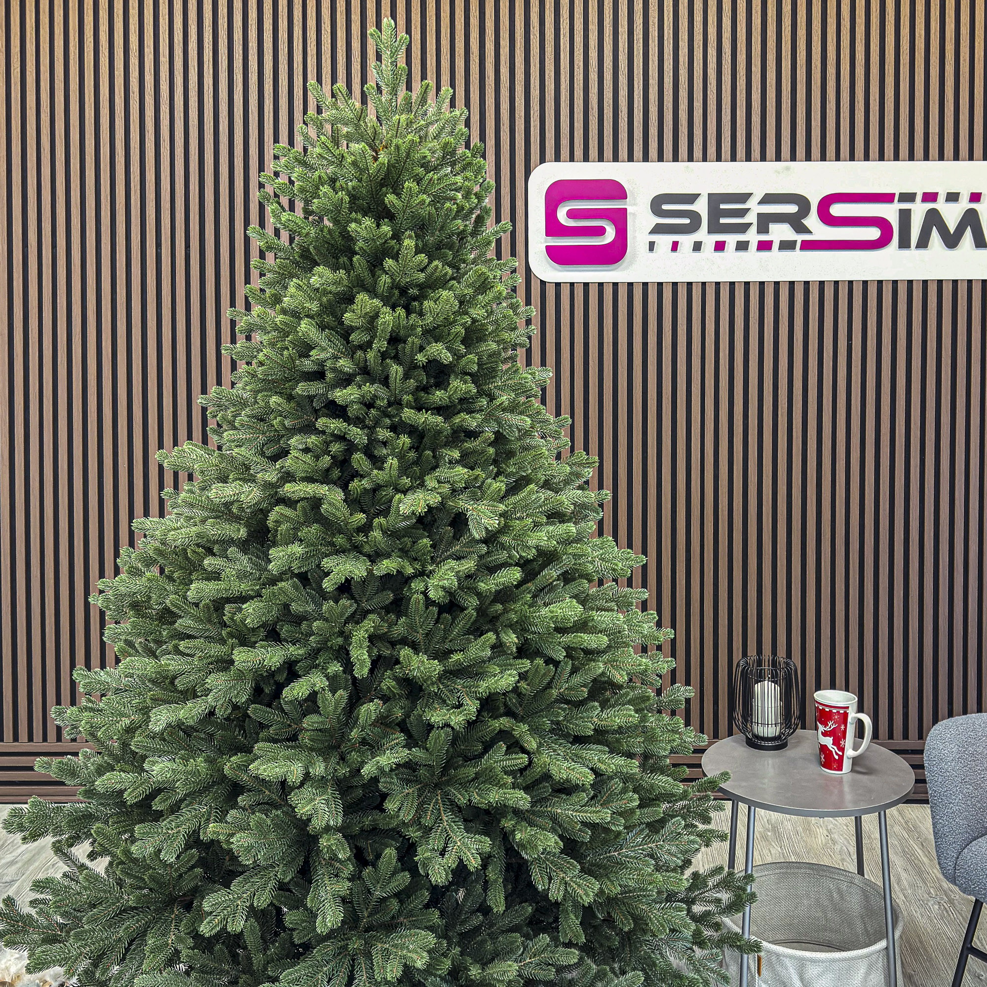 Brad artificial Sersimo, Sionne Elite, verde, integral 3D, 240 cm Household NewTrend