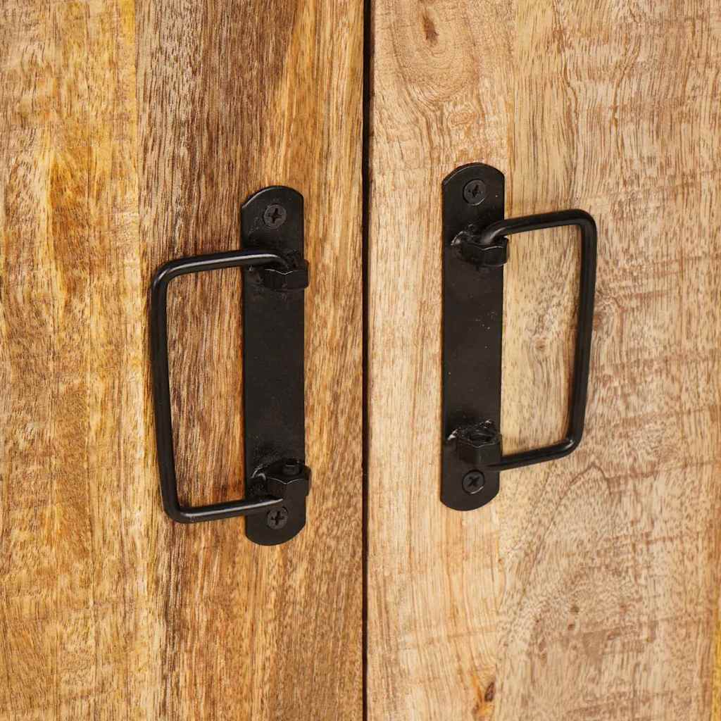 Bufet Maro 80 x 33 x 70 cm Lemn masiv de mango GartenMobel Dekor