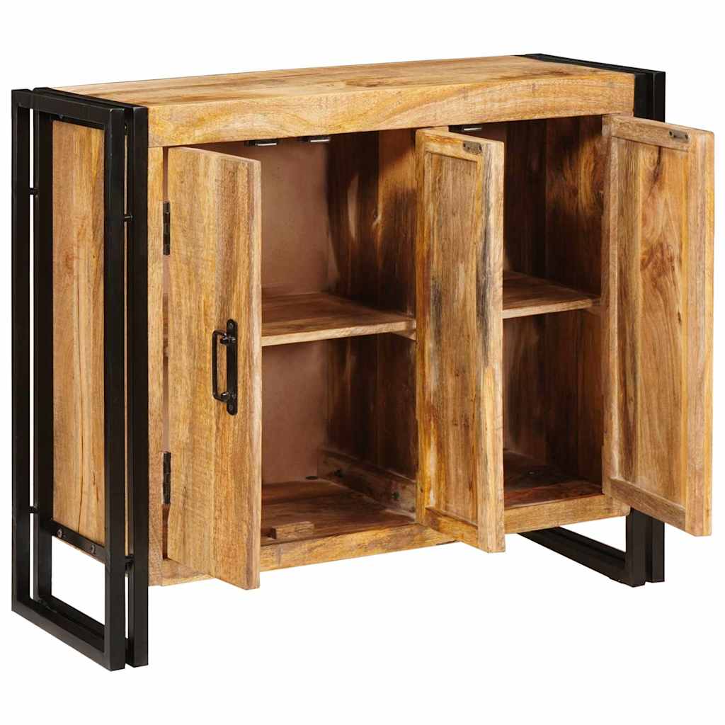 Bufet Maro 80 x 33 x 70 cm Lemn masiv de mango GartenMobel Dekor