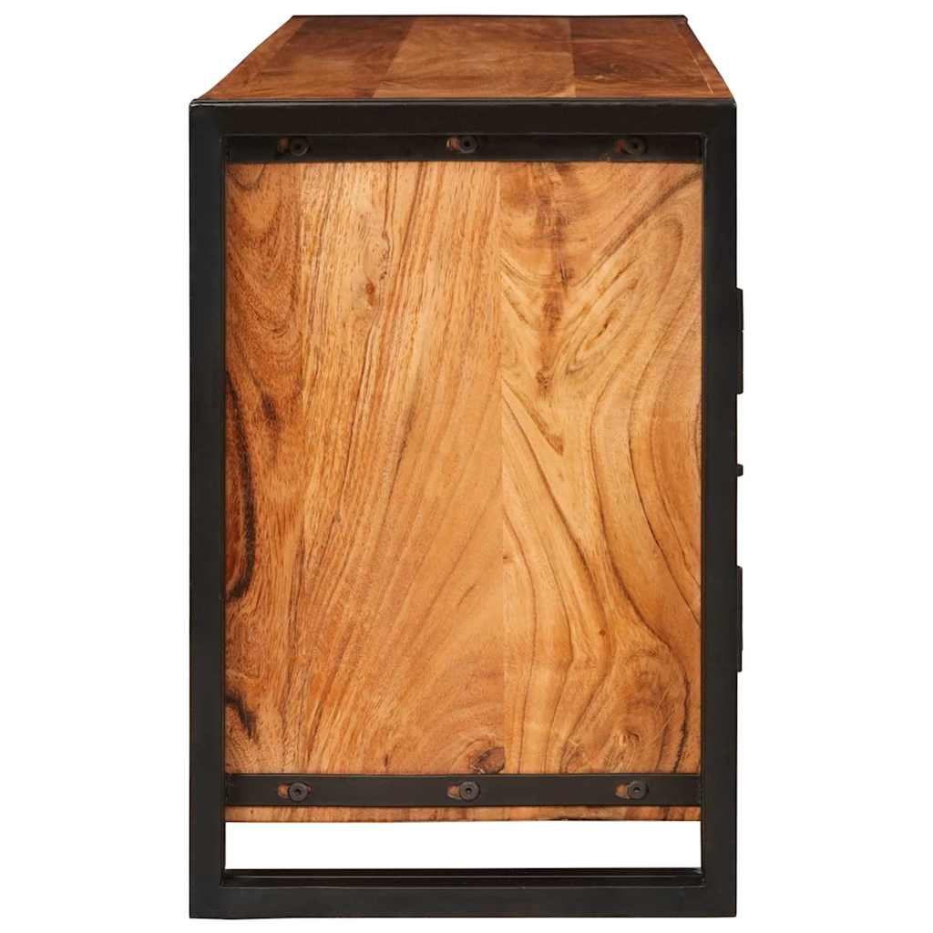 Cabinet TV Maro 120 x 30 x 50 cm lemn masiv de acacia GartenMobel Dekor