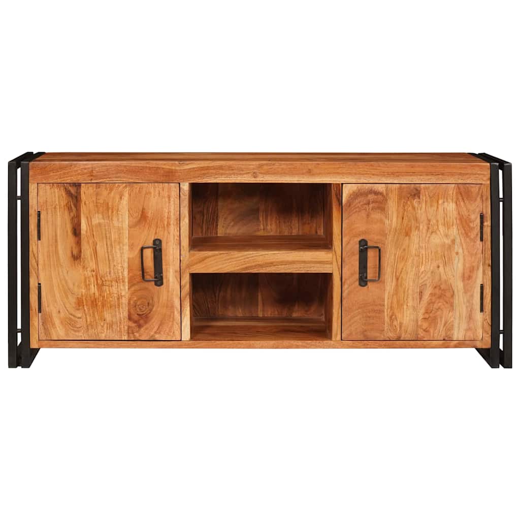 Cabinet TV Maro 120 x 30 x 50 cm lemn masiv de acacia GartenMobel Dekor