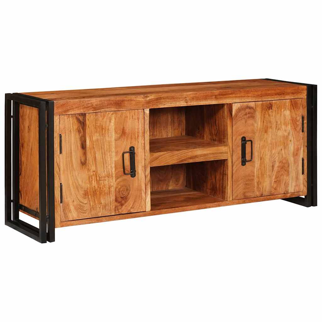 Cabinet TV Maro 120 x 30 x 50 cm lemn masiv de acacia GartenMobel Dekor