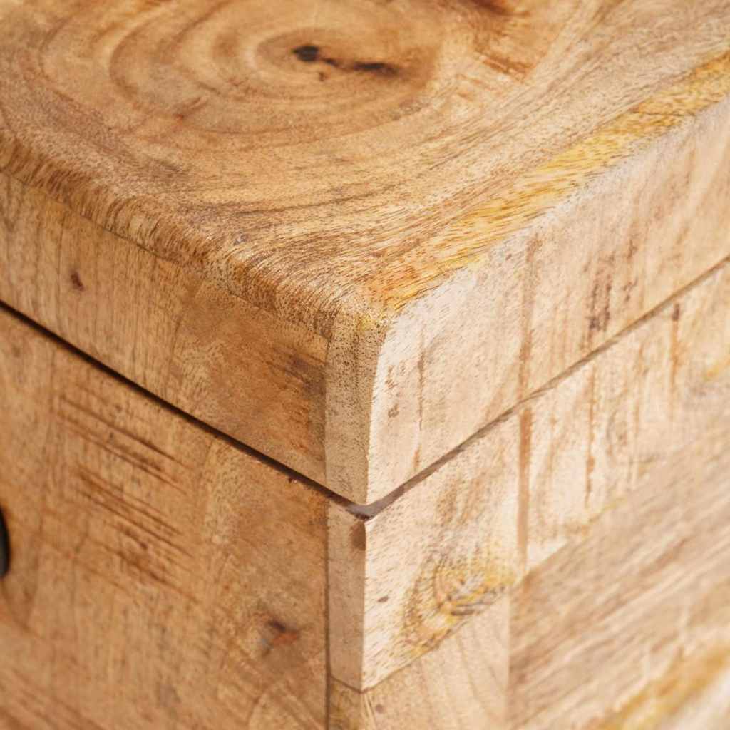 Cutie de depozitare cu depozitare Lemn masiv de mango GartenMobel Dekor