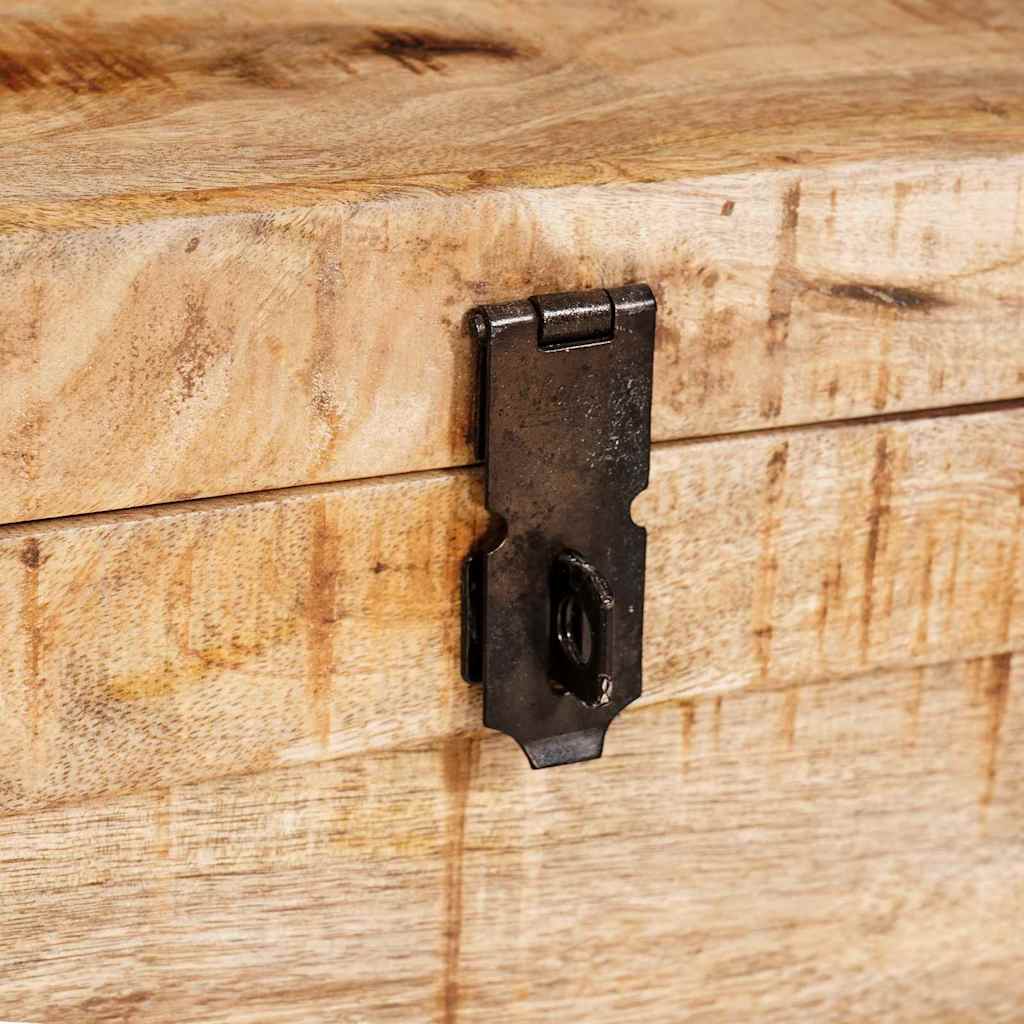 Cutie de depozitare cu depozitare Lemn masiv de mango GartenMobel Dekor