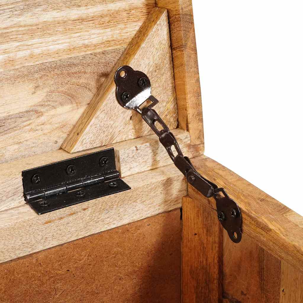 Cutie de depozitare cu depozitare Lemn masiv de mango GartenMobel Dekor