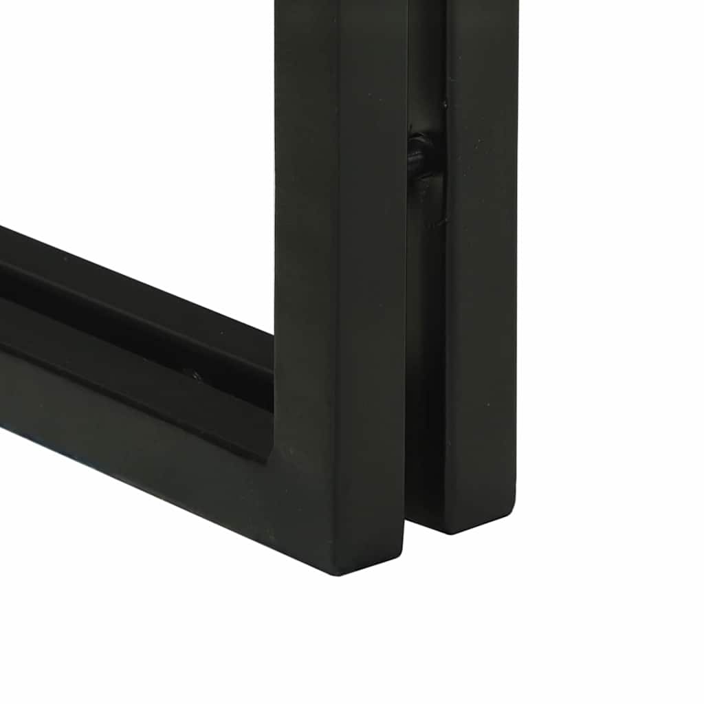 Masă de cafea 2 pcs Maro 48 x 40 x 40 cm Lemn masiv de mango GartenMobel Dekor