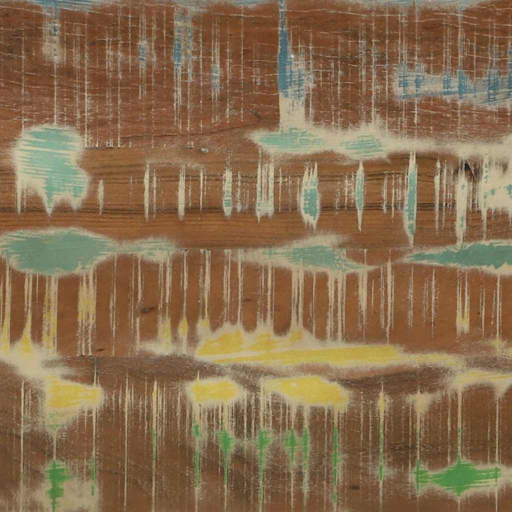 Masă de cafea Maro 120 x 50 x 38 cm Lemn masiv reciclat GartenMobel Dekor