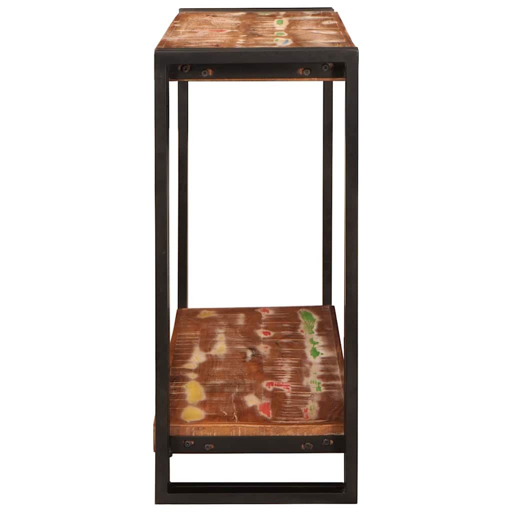 Masă de consolă Multicolour 90 x 33 x 75 cm Lemn masiv reciclat GartenMobel Dekor
