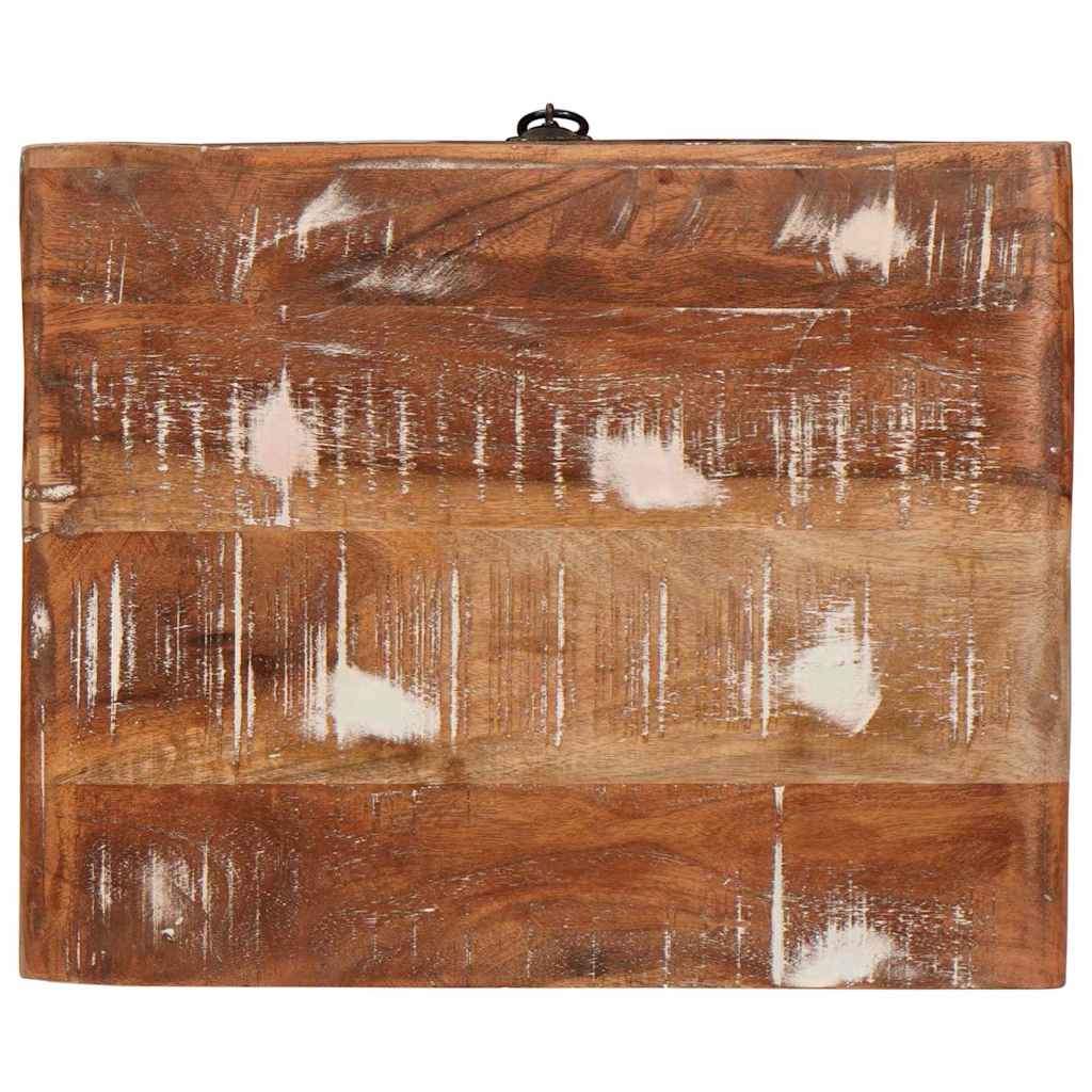 Mese de capăt Multicolour 40 x 32 x 46 cm Lemn masiv reciclat GartenMobel Dekor