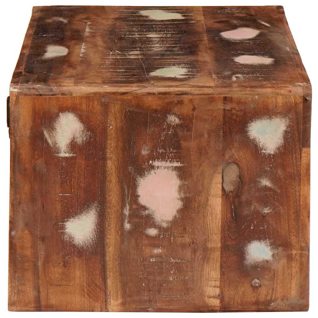 Mese de noptieră 45 x 30 x 24 cm Lemn masiv reciclat GartenMobel Dekor