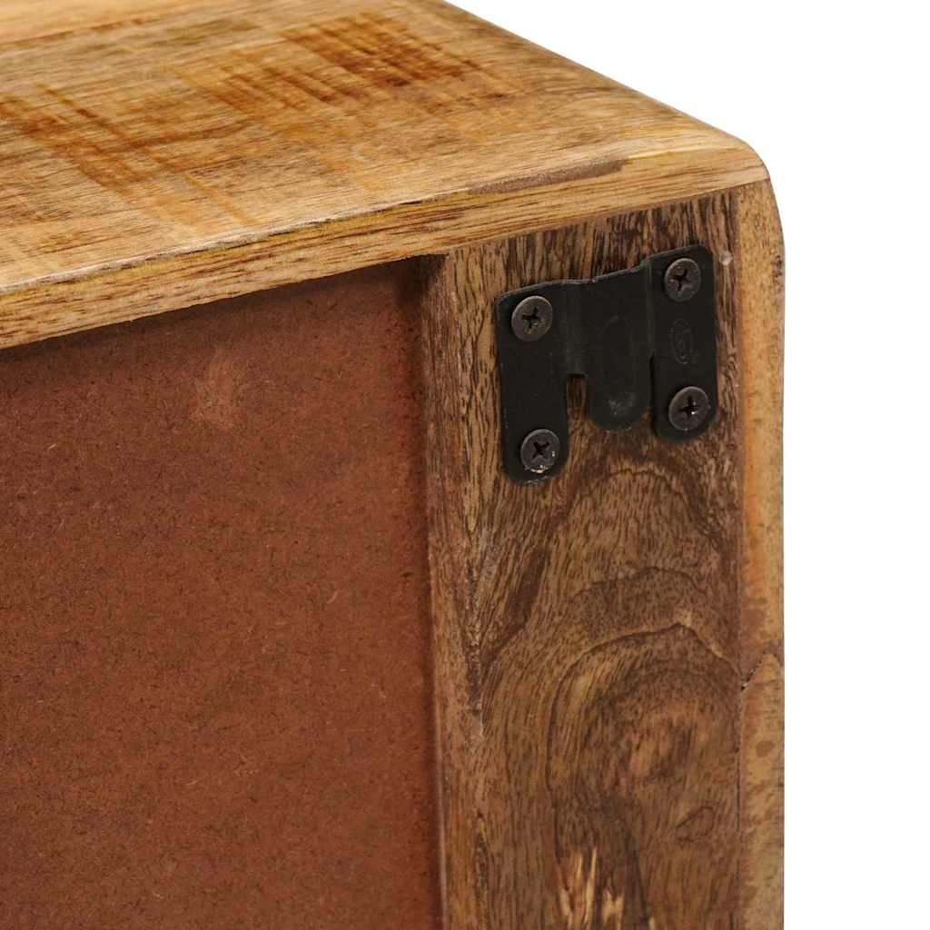 Noptieră suspendată Maro 40 x 30 x 36 cm Lemn masiv de mango GartenMobel Dekor