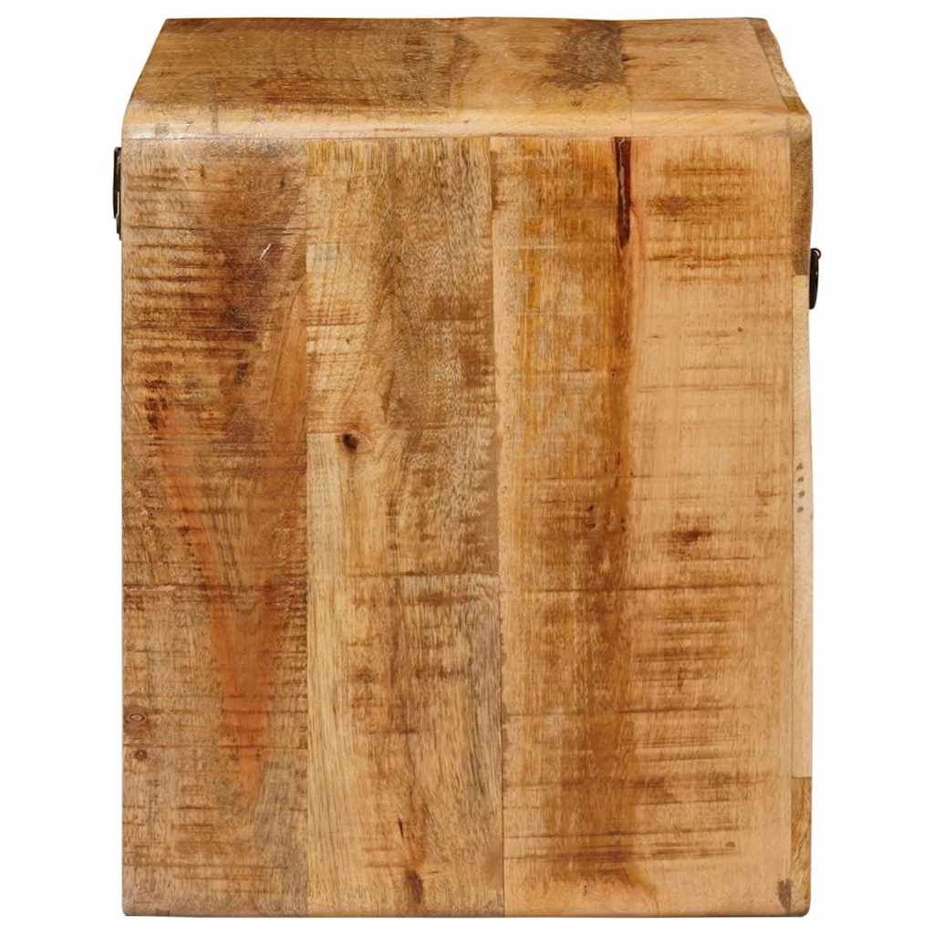Noptieră suspendată Maro 40 x 30 x 36 cm Lemn masiv de mango GartenMobel Dekor