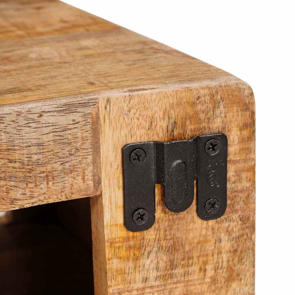 Raft pentru vin Maro 44 x 30 x 35 cm Lemn masiv de mango GartenMobel Dekor