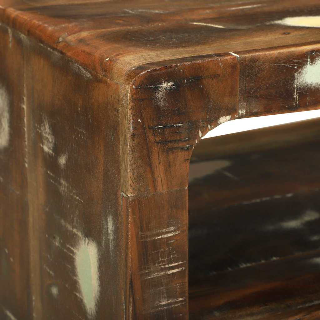 Suport TV Multicolour 60 x 32 x 36 cm Lemn masiv recuperat GartenMobel Dekor