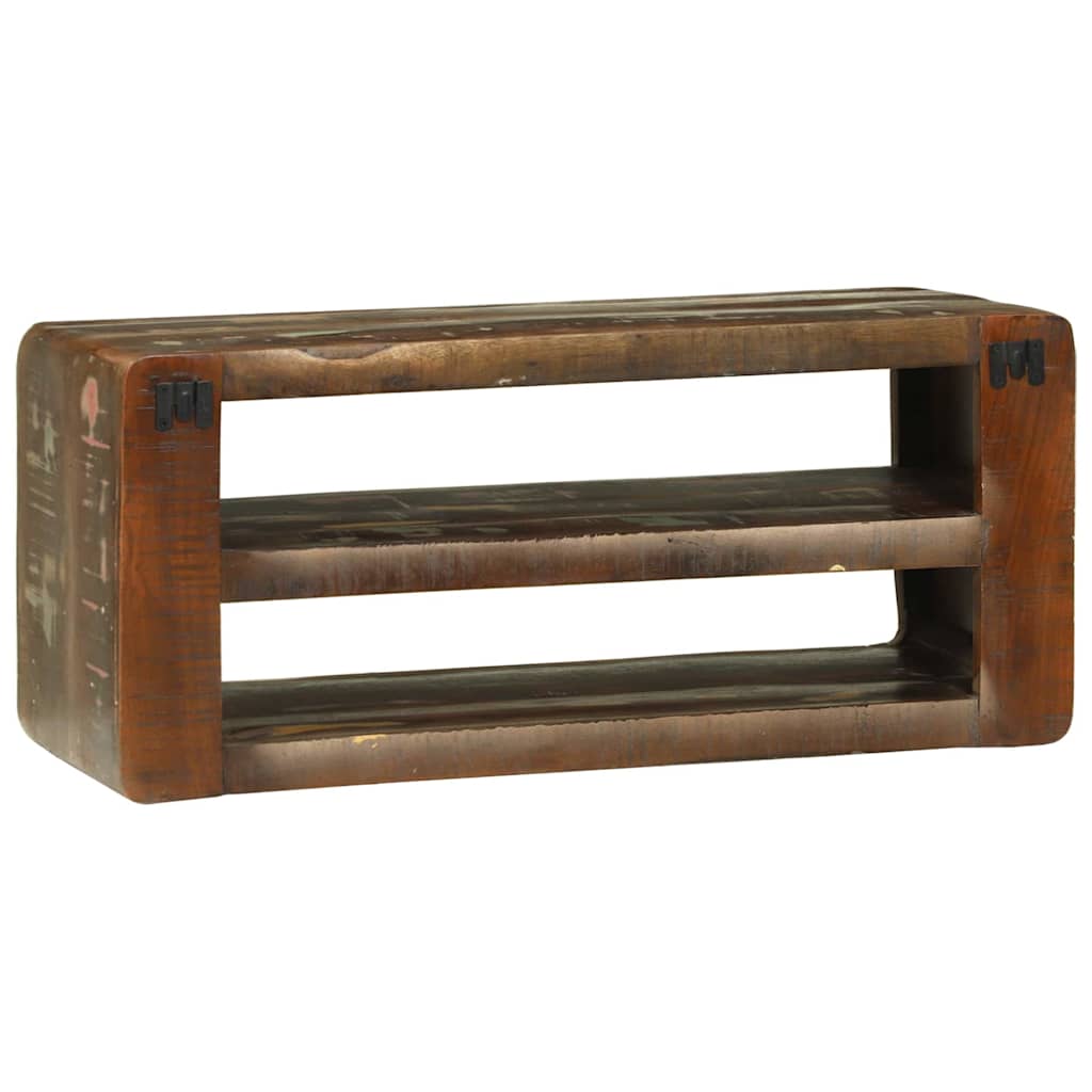 Suport TV Multicolour 80 x 32 x 36 cm Lemn masiv recuperat GartenMobel Dekor