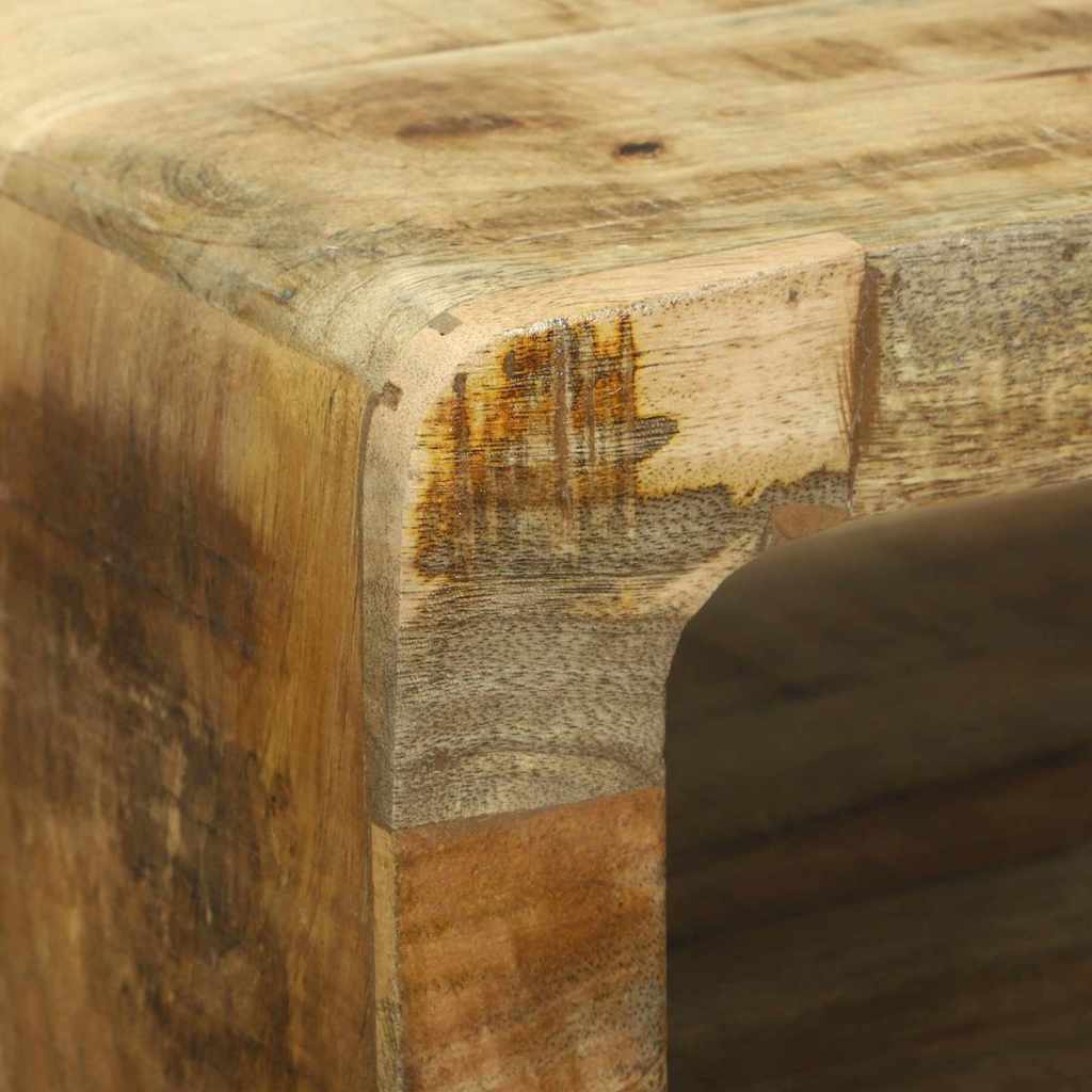 Suport TV cu raft Maro 100 x 32 x 36 cm Lemn masiv de mango GartenMobel Dekor