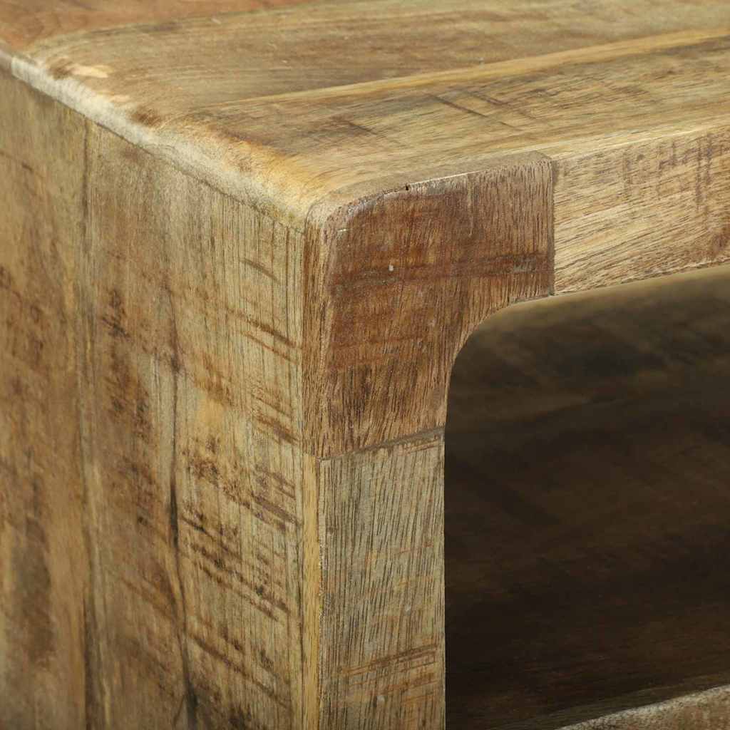 Suport TV cu raft Maro 60 x 32 x 36 cm Lemn masiv de mango GartenMobel Dekor