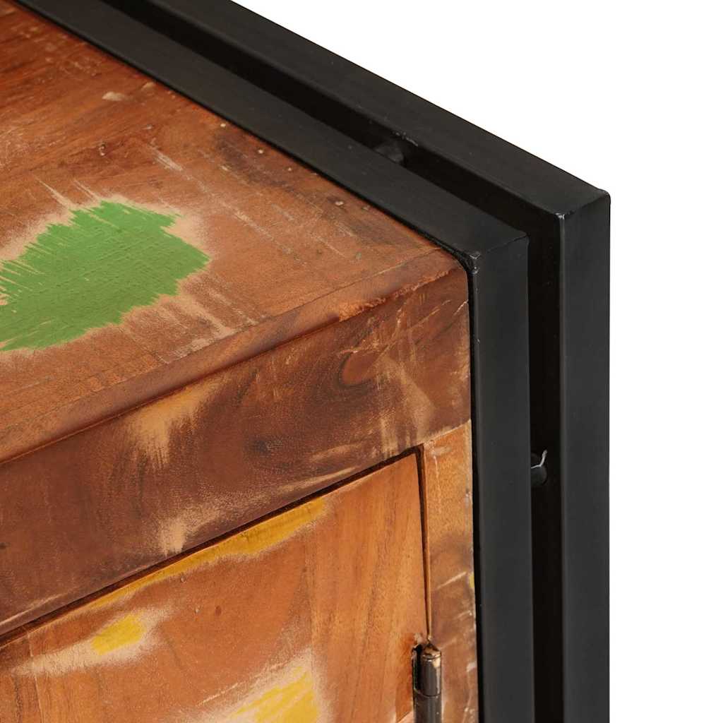 Cabinet TV Multicolour 120 x 30 x 50 cm Lemn masiv reciclat GartenMobel Dekor